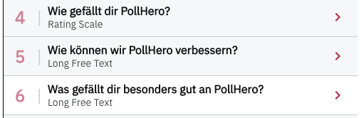 Folgefragen für Rating-Scale-Fragen